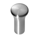 9660-38 - 9/16" Cabinet Knob - Brushed Stainless Steel