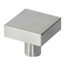9828-38 - 1" Cabinet Knob - Brushed Stainless Steel