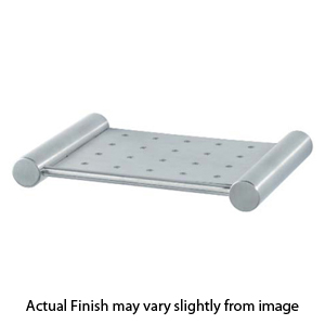 62104 - Dekkor - 6 11/16" Perforated Shelf - Brushed Stainless Steel