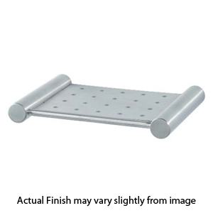 62102 - Dekkor - 5 1/8" Perforated Shelf - Brushed Stainless Steel