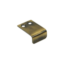1" Angle Tab Pull - Antique Brass