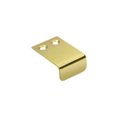 1" Angle Tab Pull - Polished Brass