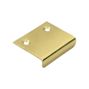 2" Angle Tab Pull - Polished Brass