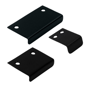 Angle Tab Pulls - Flat Black