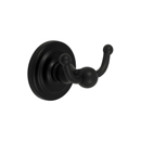 Traditional - Double Robe Hook - Matte Black