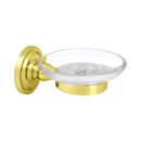 Traditional - Soap Dish - PVD Polished Brass