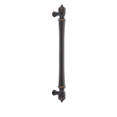86343 - Traditional Brass - 12" Spindle Appliance Pull - Oil Rubbed Bronze
