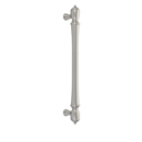 86343 - Traditional Brass - 12" Spindle Appliance Pull - Satin Nickel