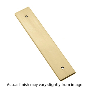 86435 - Art Deco - Backplate for 4" Pulls - Satin Brass