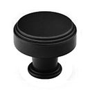 86433 - Art Deco - 1 5/8" Newport Knob - Flat Black