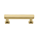 86422 - Art Deco - 3.5" Cabinet Pull - Satin Brass