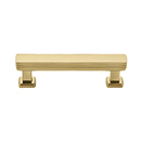 86422 - Art Deco - 3.5" Cabinet Pull - Satin Brass