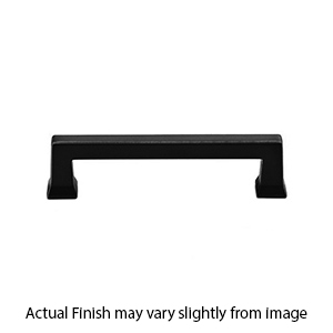 86484 - Art Deco - 5" Alexander Pull - Flat Black