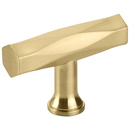 86729 - Art Deco - 2" Tribeca T-Knob - Satin Brass