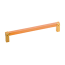 86043 - Arts & Crafts - 3" Mortise & Tenon Pull - Satin Brass & Copper