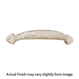 86047 - Arts & Crafts - 3.5" Hammered Pull - Satin Nickel