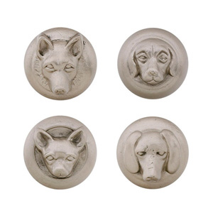 Dogs - Satin Nickel