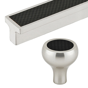 Carbon Fiber - Black/ Satin Nickel