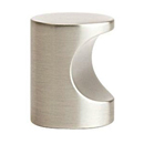 86150 - Contemporary Brass - 7/8" Finger Knob - Satin Nickel