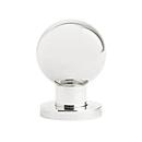 86152 - Contemporary Brass - 1" Globe Knob - Polished Nickel