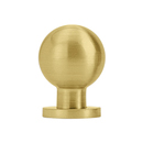 86152 - Contemporary Brass - 1" Globe Knob - Satin Brass