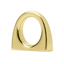 86270 - Contemporary Brass - 1" Ring Knob - Satin Brass