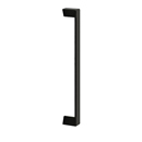 86444 - Contemporary Brass - 12" Trinity Appliance Pull - Flat Black