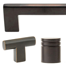 Contemporary Brass - Oil Rubbed Bronze