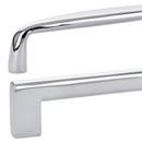 Contemporary Brass Pulls - Polished Chrome