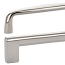Contemporary Brass Pulls - Polished Nickel