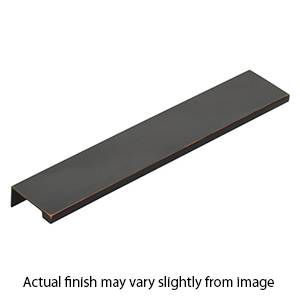 6"cc Edge Tab Pull - Oil Rubbed Bronze