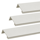 Contemporary Edge Pull - Polished Nickel