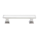 86299 - Geometric Brass - 3" Rectangular Cabinet Pull - Polished Chrome