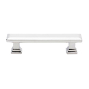 86299 - Geometric Brass - 3" Rectangular Cabinet Pull - Polished Chrome