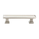 86299 - Geometric Brass - 3" Rectangular Cabinet Pull - Satin Nickel