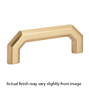 86615 - Hollywood Regency - 4" Riviera Pull - Satin Brass