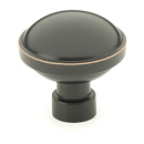 86695 - Industrial Modern - Brandt 1.25" Knob - Oil Rubbed Bronze