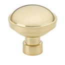 86695 - Industrial Modern - Brandt 1.25" Knob - Satin Brass