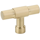 86699 - Industrial Modern - Jasper 2" Knob - Satin Brass