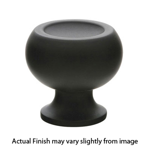 86315 - Mid Century Modern - 1.25" Atomic Knob - Flat Black