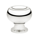 86314 - Mid Century Modern - 1" Atomic Knob - Polished Nickel