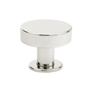 86321 - Mid Century Modern - 1" Cadet Knob - Polished Nickel