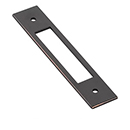 86922 - Modern Backplate for 4" cc Cabinet Pull - Oil Rubbed Bronze