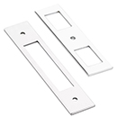 Emtek Modern Backplates - Polished Chrome