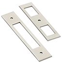 Emtek Modern Backplates - Satin Nickel