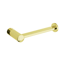 2804 - Modern Brass - Paper Holder Bar Style - Disk Rosette - Unlacquered Brass