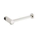 2804 - Modern Brass - Paper Holder Bar Style - Modern Rosette - Polished Nickel