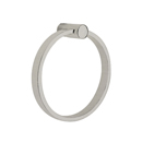 2801 - Modern Brass - Towel Ring - Urban Modern Rosette - Satin Nickel