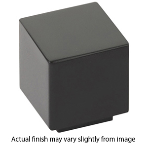 86700 - Modern Rectangular - Allerton 1" Knob - Flat Black