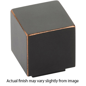 86701 - Modern Rectangular - Allerton 1.25" Knob - Oil Rubbed Bronze